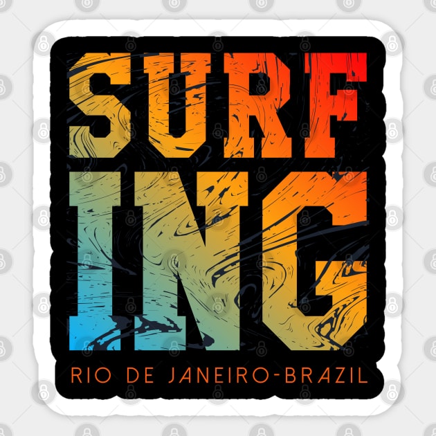 Rio de Janeiro Sticker by TambuStore